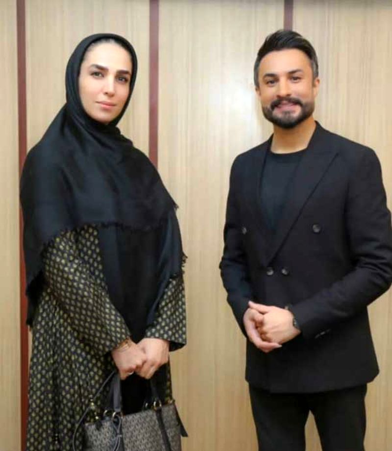 بازیگر سریال کیمیا در کنار مصطفی راغب
