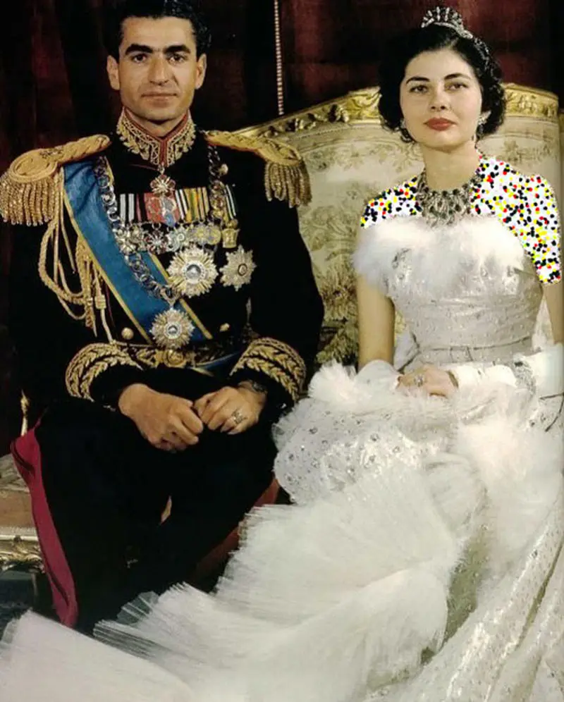 جواهرات عروسی ثریا اسفندیاری