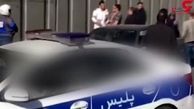 فیلم لحظه کتک کاری مامور پلیس با یک راننده در اتوبان نیایش / سردار توضیح داد 