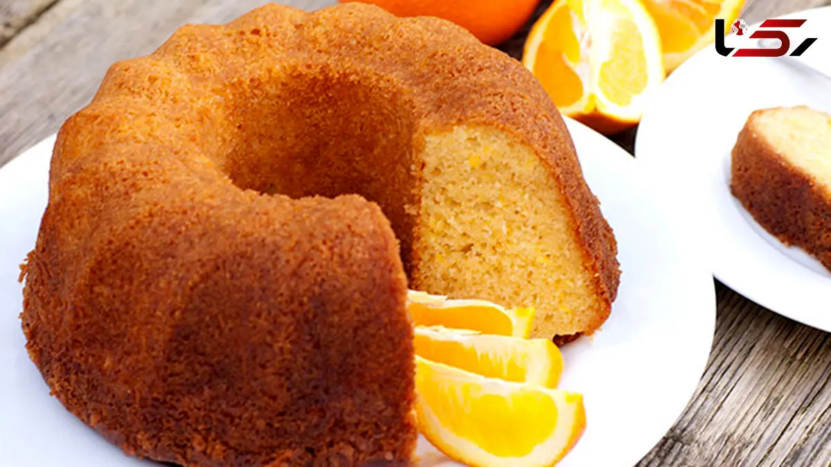 فیلم طرز تهیه کیک پرتقالی با بافتی نرم و پنبه ای 