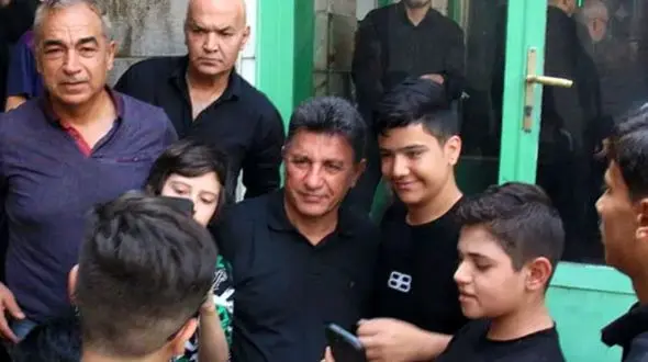 حضور سرمربی تیم ملی پای دیگ نذری