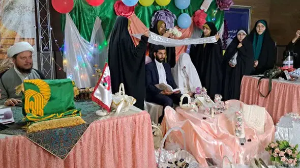 عجیب ترین جشن عروسی ایران ! / زوج تهرانی در عمق زمین عقد کردند ! + انگیزه شان چه بود ؟!