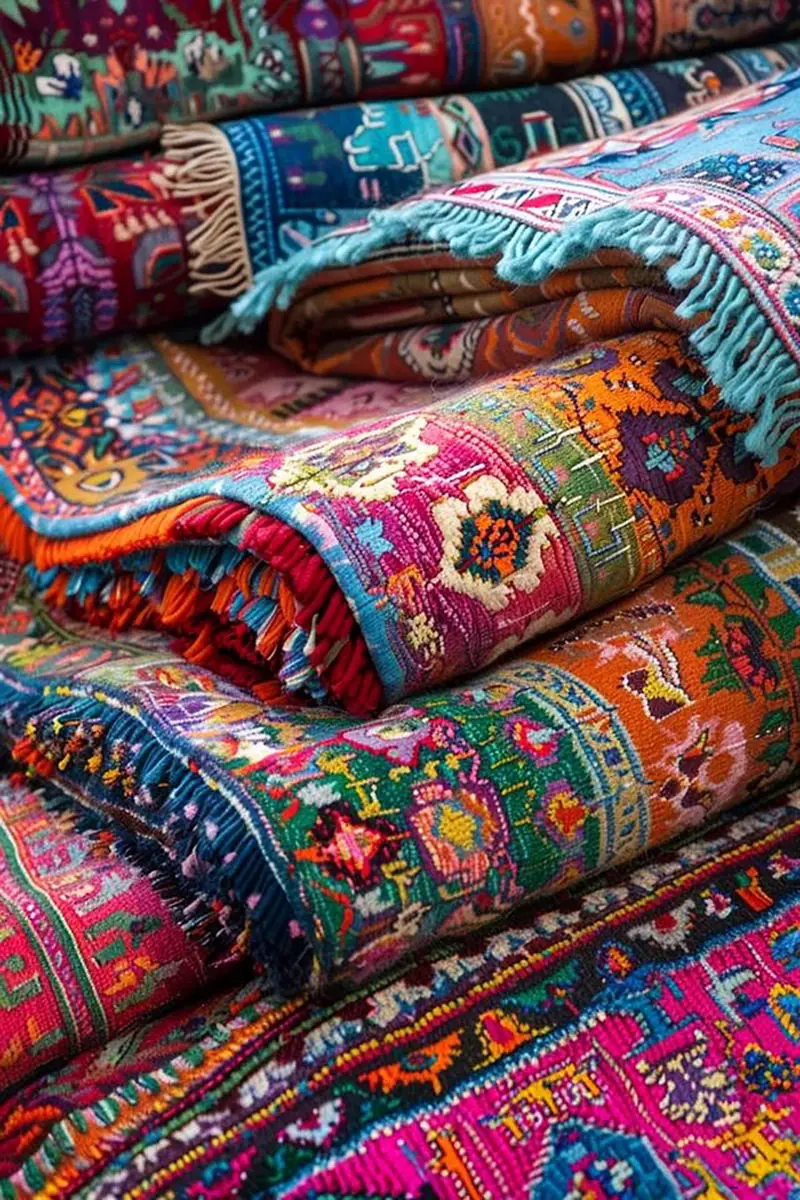 قیمت فرش دستباف یک در یک و نیم 