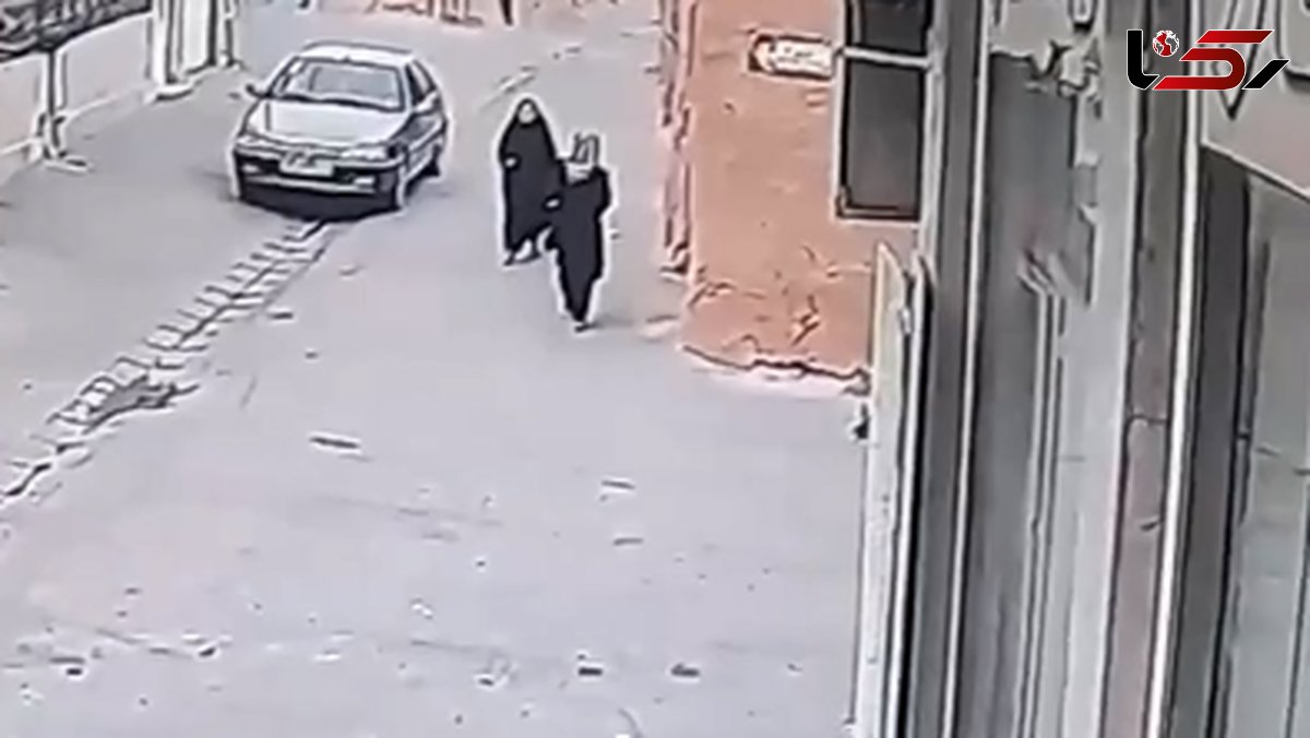 زنده به گور شدن زن یزدی در فرو ریختن ناگهانی دیوار + فیلم 