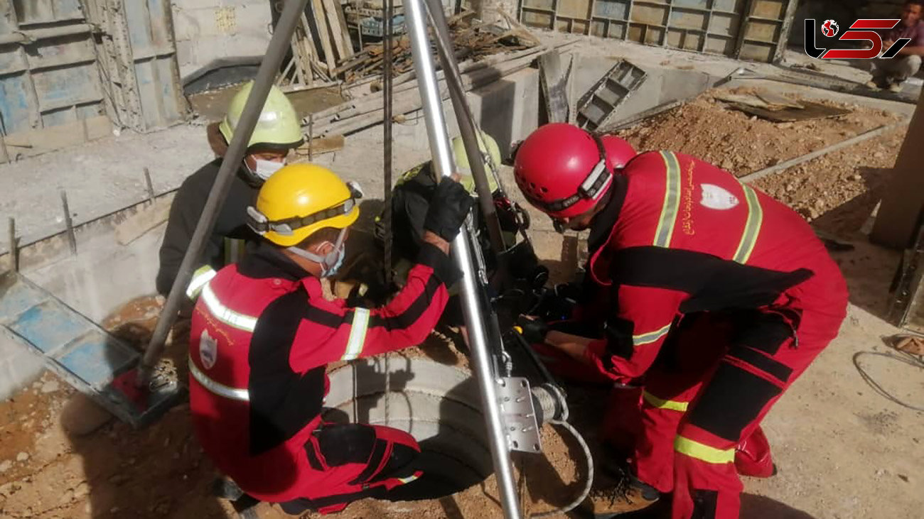 سقوط جوان 19 ساله در چاه ساختمان نیمه کاره / در شیراز رخ داد