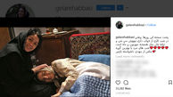 عکس شهرزاد و اکرم در پشت صحنه سریال محبوب وپربیننده 
