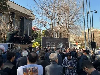 تشییع پیکر عنایت بخشی؛ ژنرال بی همتای سینمای ایران
