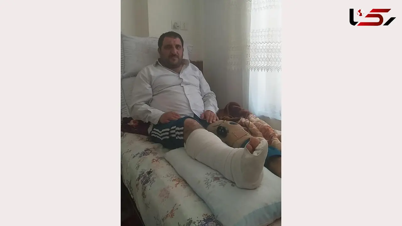 دود سیگار در ماه رمضان جنجال به پا کرد / اوباش ها جانباز سرابی نژاد را  کتک زدند + عکس