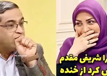 فیلم/ سعید عزیزی؛ بعضی خانوما انقدر خشنن انگار نه انگار شوهر دارن، آقا مثل بچه گربه مهربون اونجا نشسته غذاشو میندازن جلوش .../ المیرا شریفی‌مقدم؛ شوهر منم میگه خیلی خشنی.. 