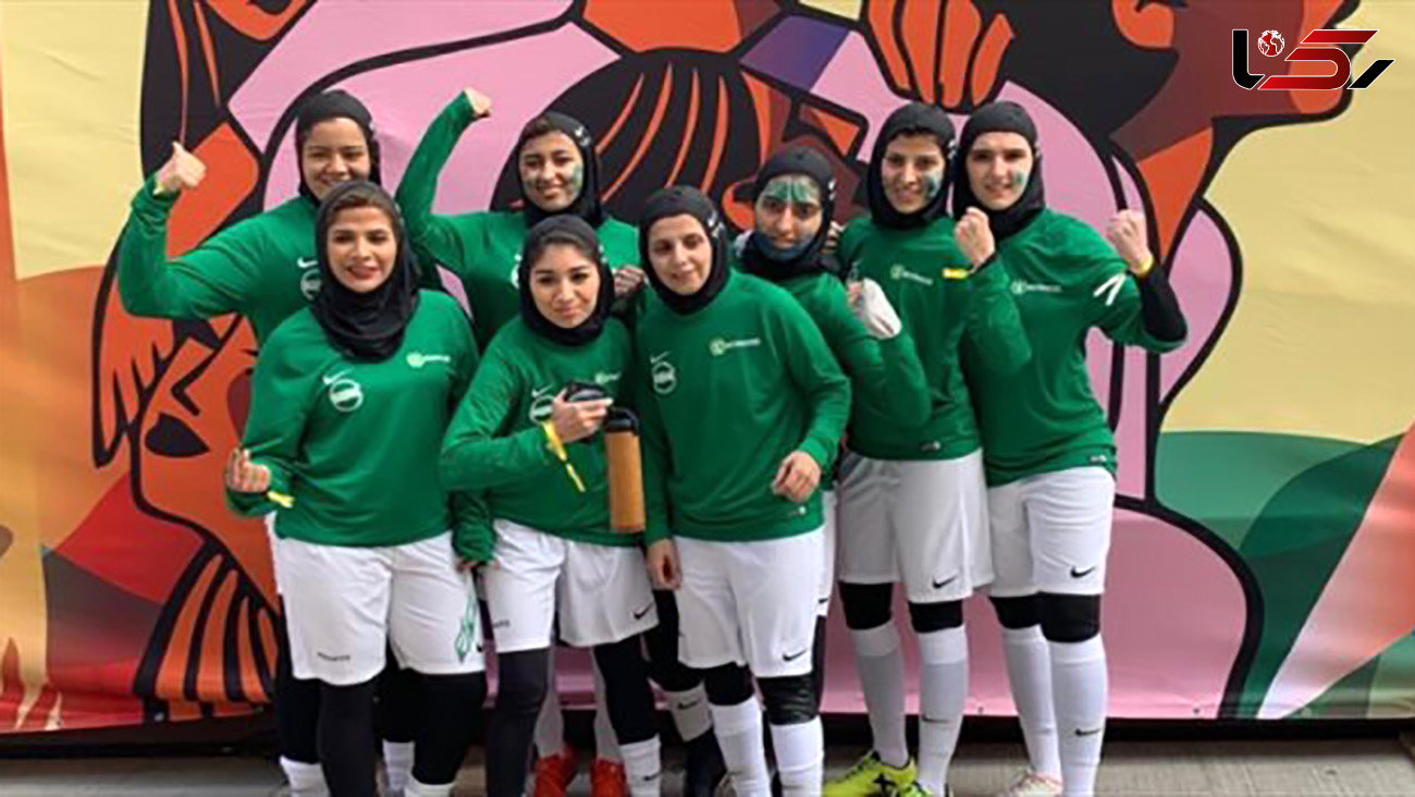 تمرین تیم ملی زنان عربستان در ورزشگاه ریاض + فیلم