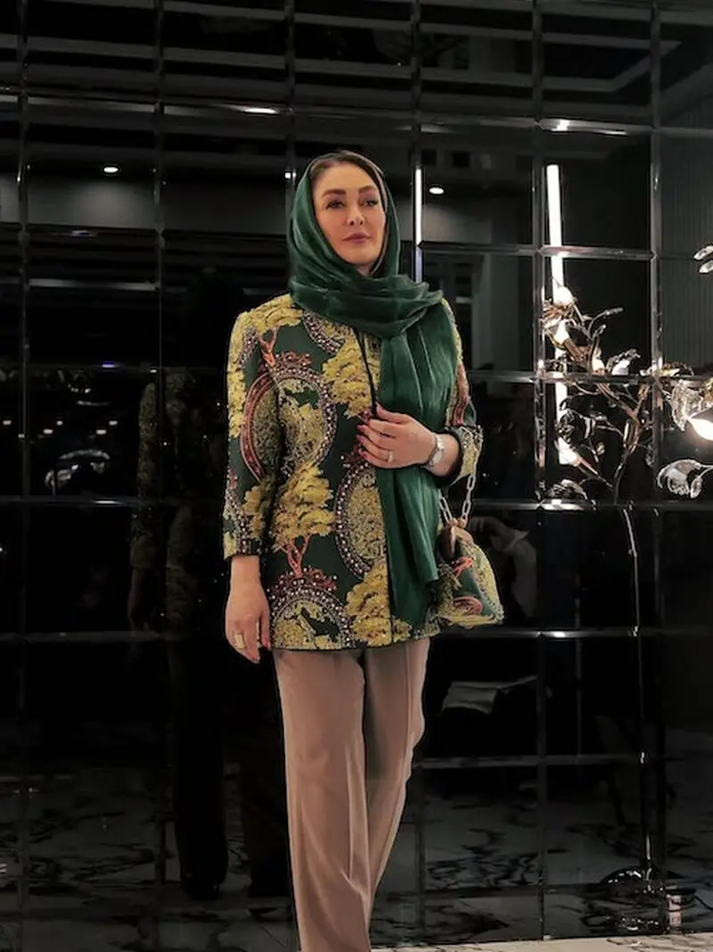 کت‌های رنگارنگ الهام حمیدی