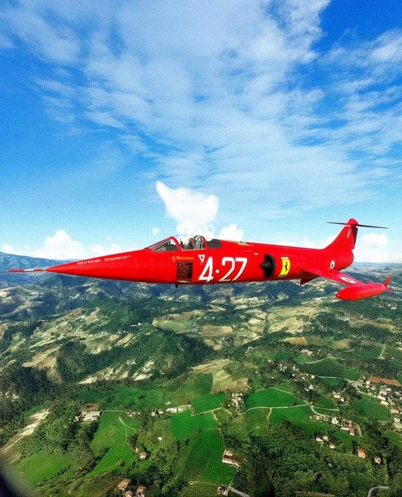 هواپیمای F-104G استارفایتر که توسط نیروی هوایی ایتالیا به فراری اهدا شد