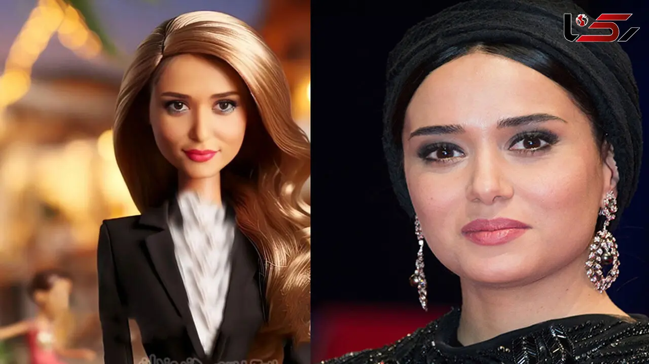 عکس های باربی بازیگران زن و مرد ایرانی ! / از ترانه علیدوستی تا پریناز ایزدیار 