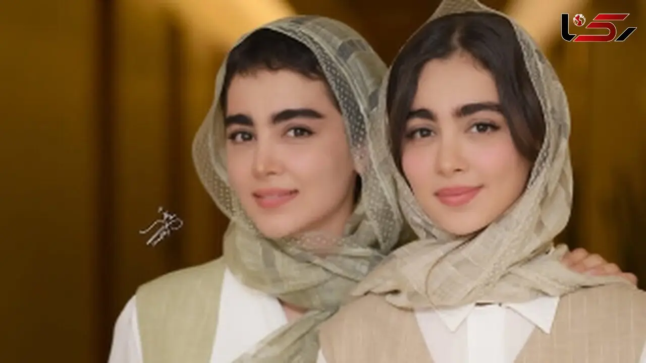 سلفی سونیا حسینی «نیکای پایتخت» با خواهرشوهر مهربونش در پشت‌صحنه سریال پایتخت+ عکس