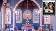 سوتی باورنکردنی کشیش هنگام پخش دعا در کلیسا + فیلم و عکس