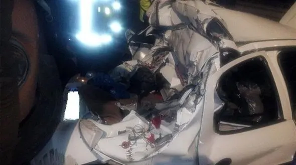 مرگ تلخ یک زن و شوهر جلوی چشمان 2 کودکشان در زنجان