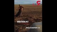 مورچه‌خوار مرد سمج را تنبیه کرد+ فیلم