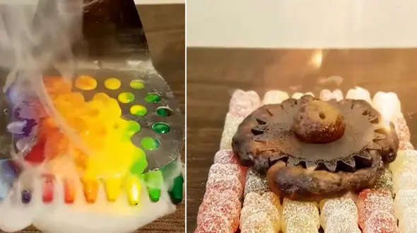 فیلم جالب از هنرنمایی تخریب اشیا + فیلم