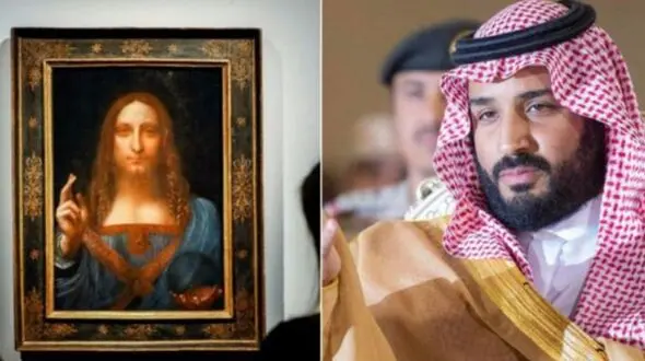 کلاه رفتن سر ولیعهد سعودی برای یک تابلوی جعلی