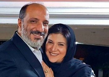 عکس سفر در زمان / ژست عاشقانه «هما» سریال پایتخت 7 و همسرش