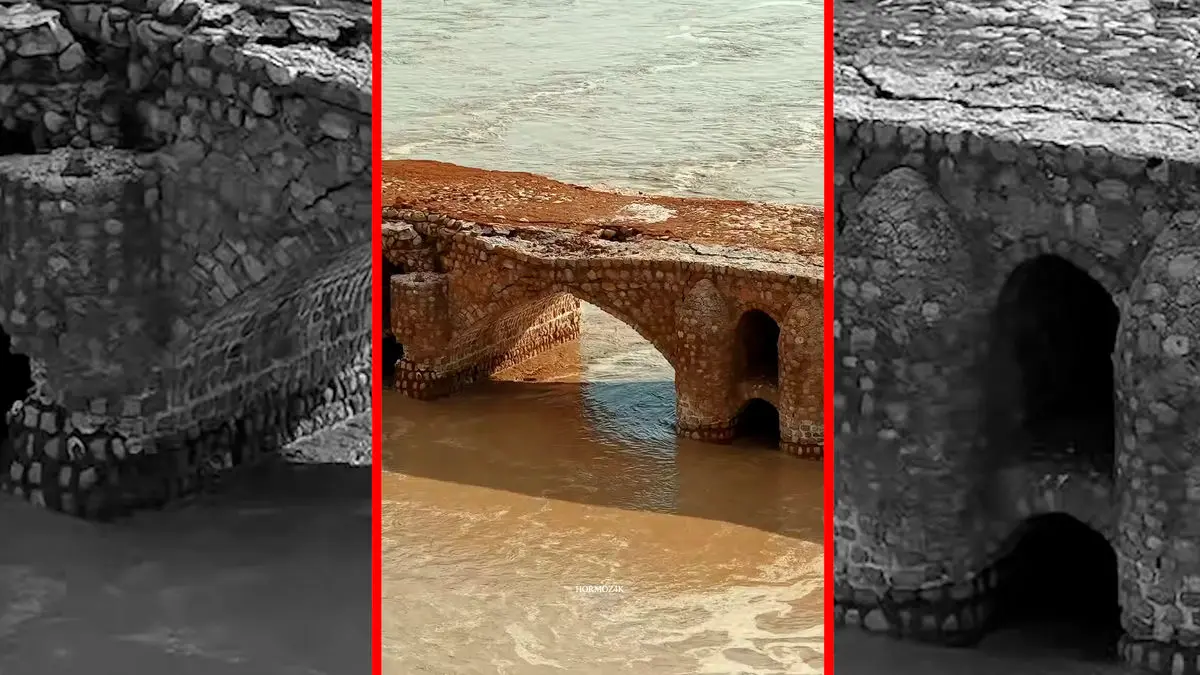 فیلم وضعیت نگران کننده طولانی ترین پل تاریخی ایران