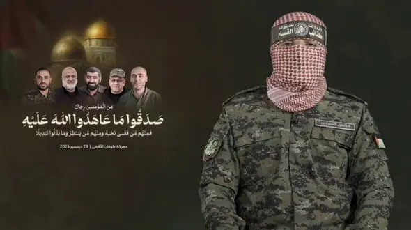 القسام رسما شهادت ابو عبیده را تایید کرد
