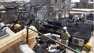 آتش سوزی در پاساژ تولید کیف و کفش بازار تهران / لحظاتی پیش رخ داد + فیلم و عکس