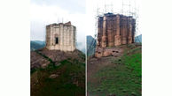 قلعه سمیرانِ طارم سفلی قبل و بعد از مرمت 