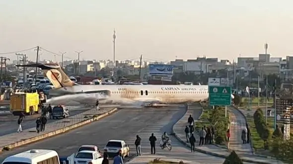 صفر تا صد حادثه هواپیما در ماهشهر + فیلم 