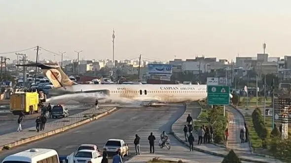 صفر تا صد حادثه هواپیما در ماهشهر + فیلم 