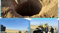 انسداد ۱۷ حلقه چاه غیرمجاز طی یک روز کاری توسط امور منابع آب بوکان در آذرباجان غربی
