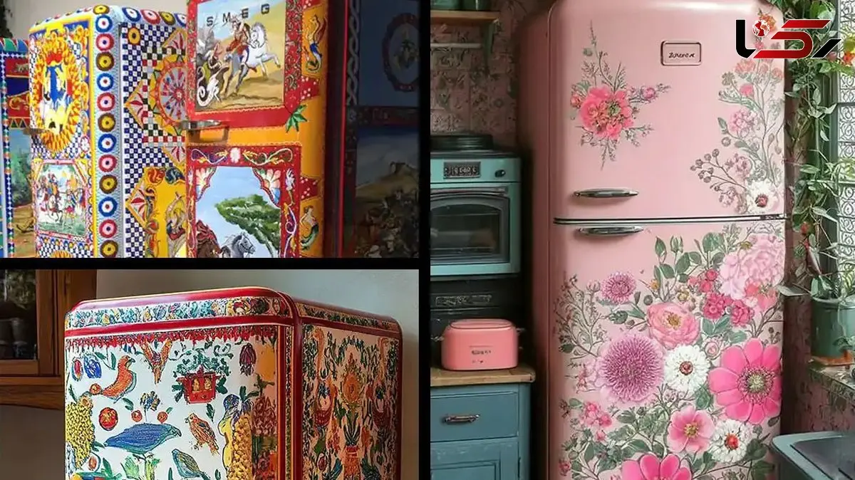 خلاقیت در طراحی یخچال؛ ترکیب زیبایی مینیمالیسم با الهام از طبیعت