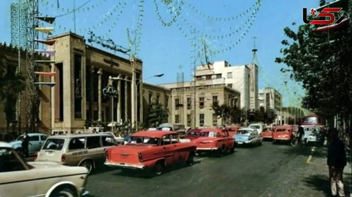 تصویر جالب از خیابان فردوسی تهران در دهه 30 | سفر به گذشته