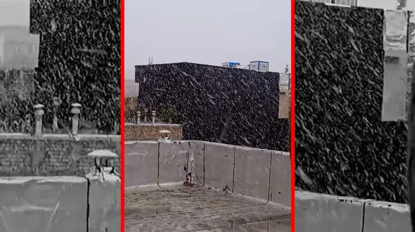 فیلم مناظر زمستانی پیرانشهر