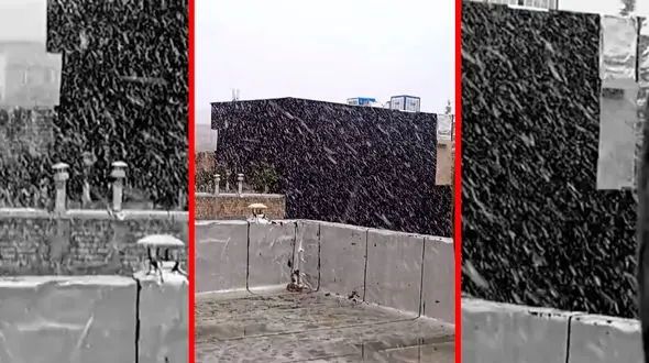 فیلم مناظر زمستانی پیرانشهر