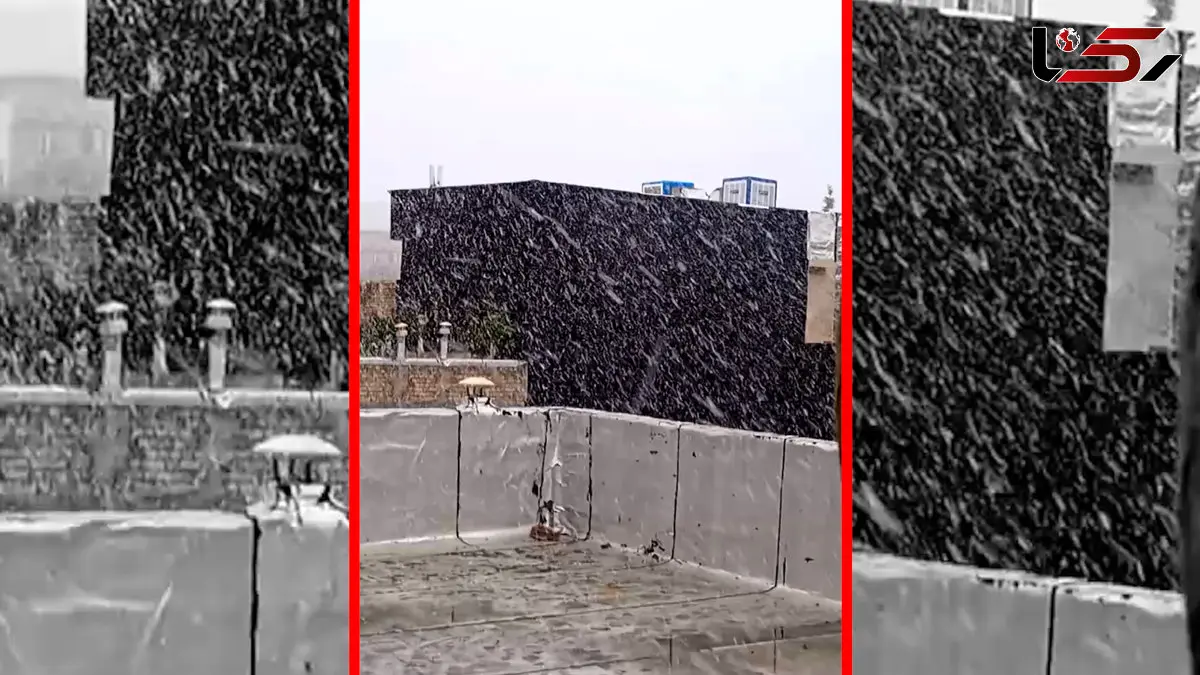 فیلم مناظر زمستانی پیرانشهر