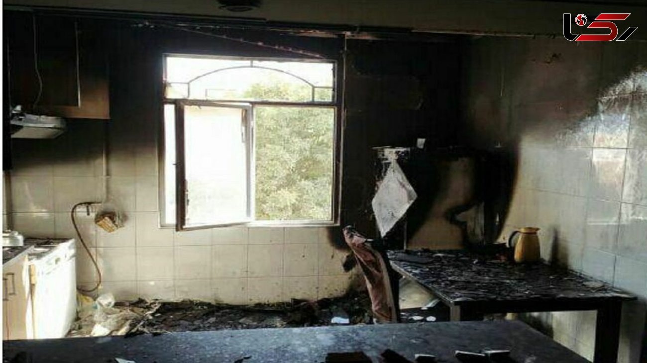 نوسانات برق یک منزل مسکونی در خرم‌آباد را به آتش کشید