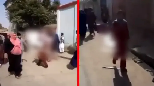 انفجار در یک مسجد شیعیان هنگام نماز جمعه در قندوز افغانستان + فیلم