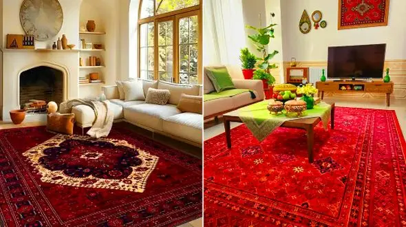دکوراسیون خانه با فرش لاکی؛ 15 عکس‌ از بهترین انتخاب‌ ها