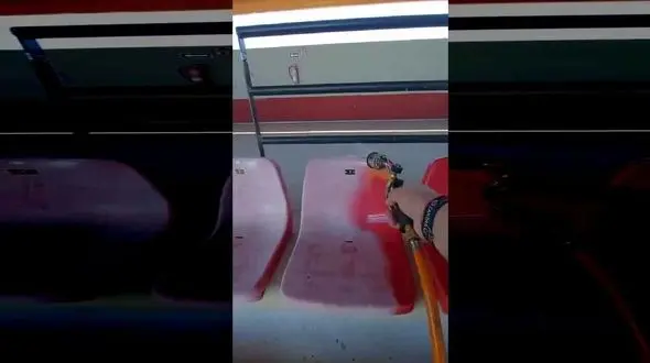 از نو ساختن صندلی‌های پلاستیکی با حرارت + فیلم