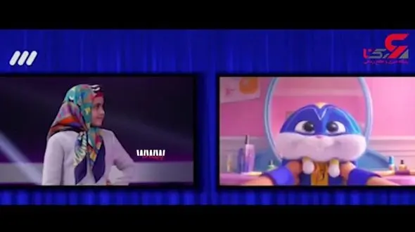 دوبله شنیدنی یک دختربچه در برنامه اعجوبه‌ها + فیلم 