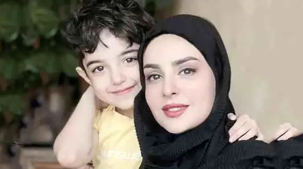 عکس حیرت آور همسر زیبا و خیلی جوان قالیباف ! / سن پایین همسر و پسر کوچولویش شوکه کرد !