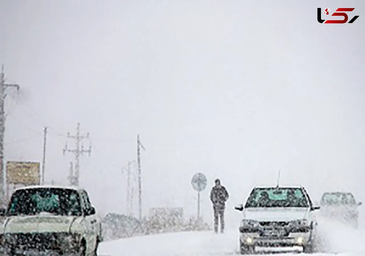 کولاک برف در کوهرنگ