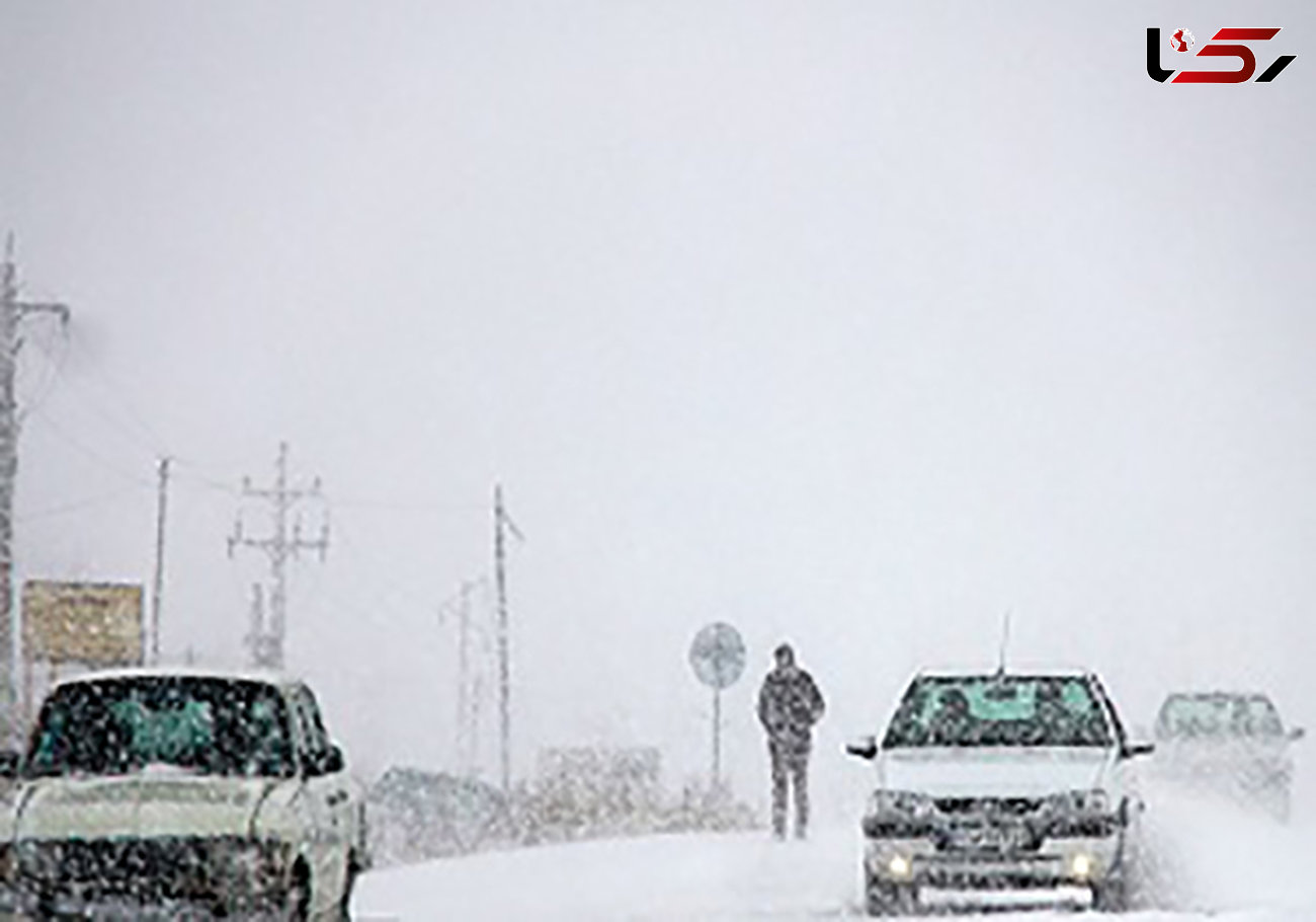 جزئیات مسدود شدن جاده ها براثر کولاک و برف