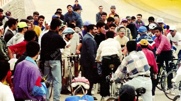 تصاویر زیرخاکی از تفریح مردم تهران در چیتگر