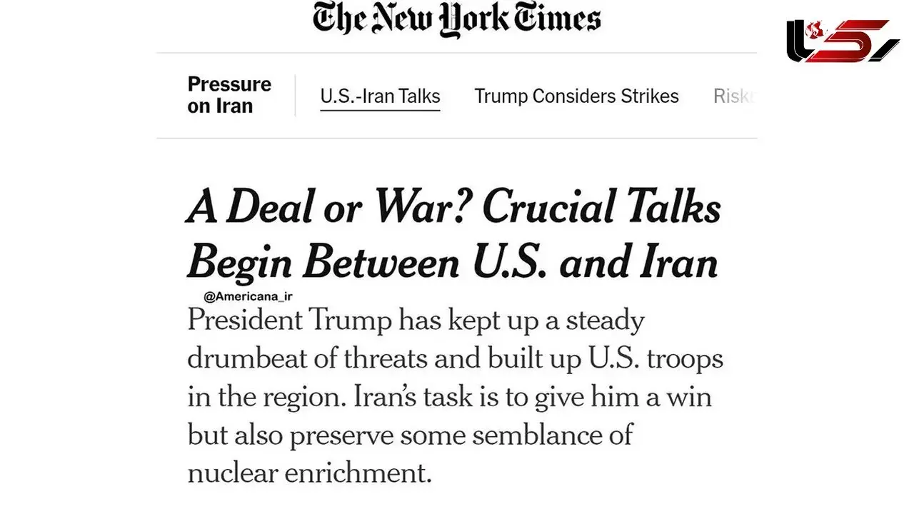 The New York Times’ Claim Regarding Details of Iran’s Proposal in Today’s Nuclear Negotiations