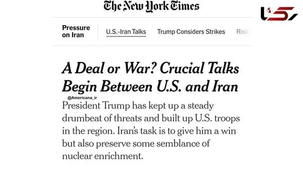 The New York Times’ Claim Regarding Details of Iran’s Proposal in Today’s Nuclear Negotiations