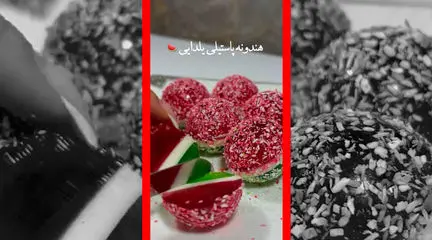 فیلم آموزش هندوانه پاستیلی خوشمزه و رنگارنگ