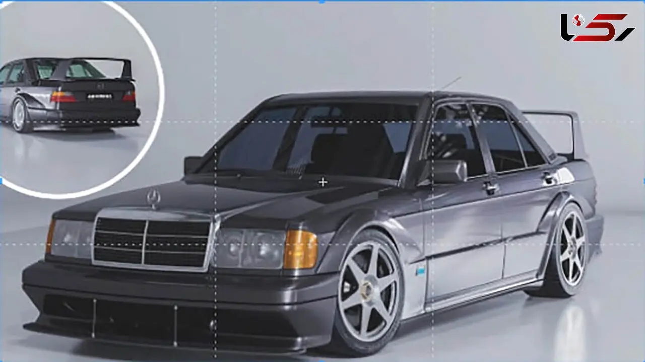 جلوه مرسدس بنز 190E EVO II، جواهر کلاسیک دهه 90 / فیلم