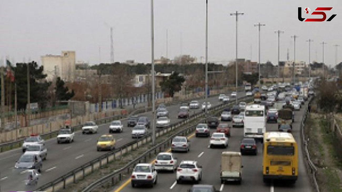 وضعیت ترافیک در آزادراه کرج-تهران + عکس 
